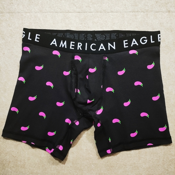 American Eagle Outfitters Other - American Eagle Outfitters Egg Plant Print Boxer Briefs -J